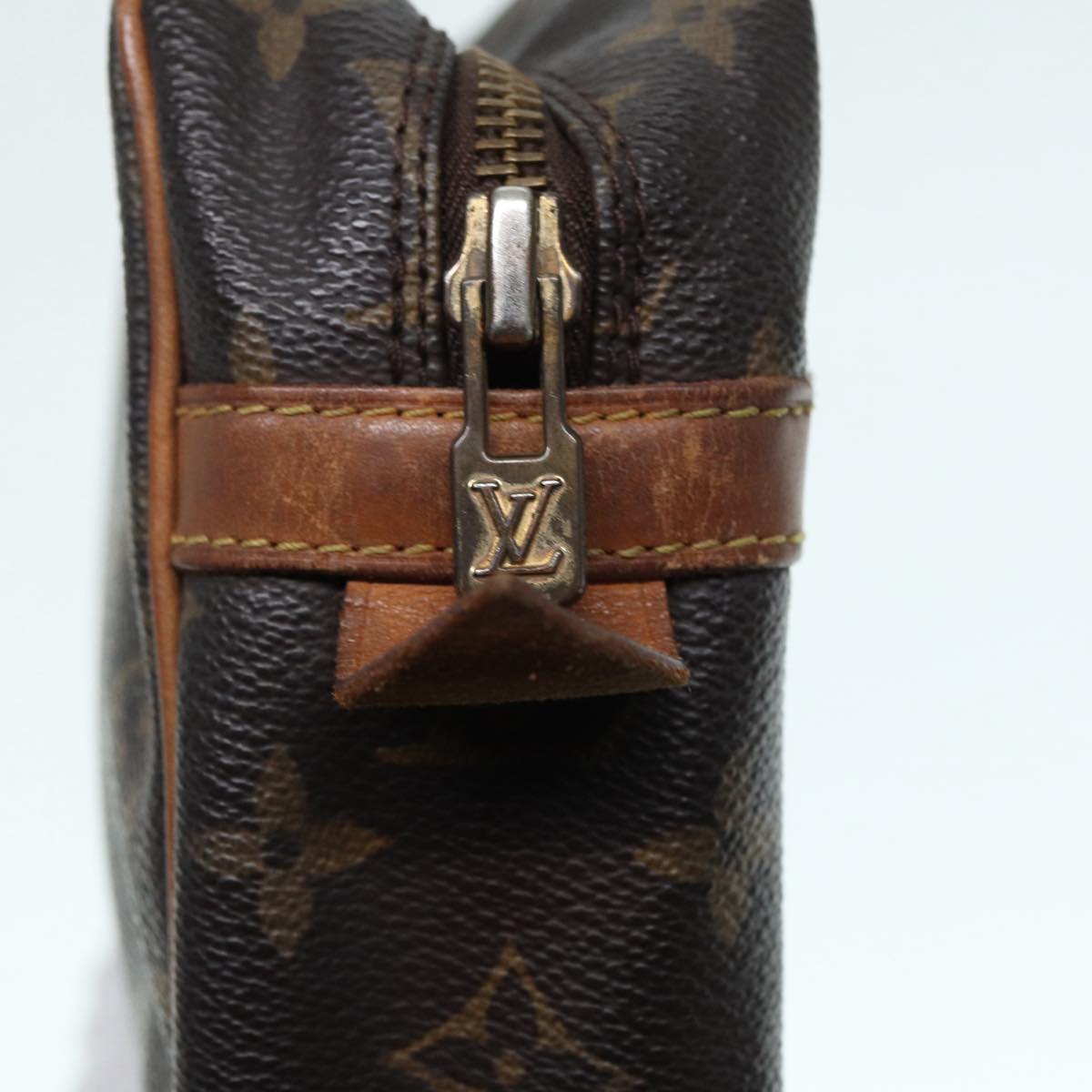 LOUIS VUITTON Monogram Compiegne 28 Clutch Bag M51845 LV 89178