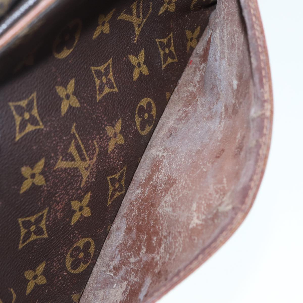LOUIS VUITTON Monogram Compiegne 28 Clutch Bag M51845 LV 89178