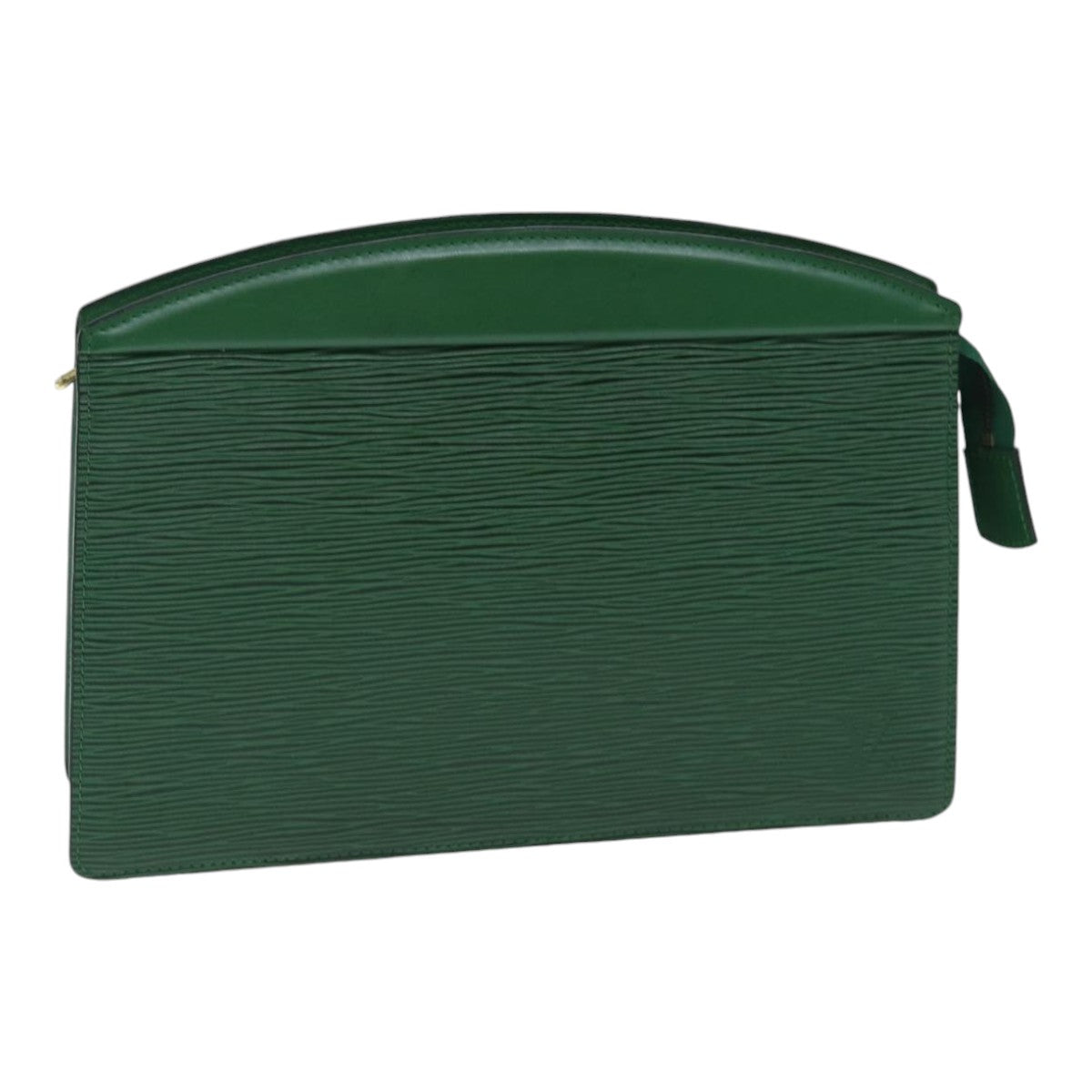 LOUIS VUITTON Epi Trousse Crete Pouch Green M48404 LV 89183