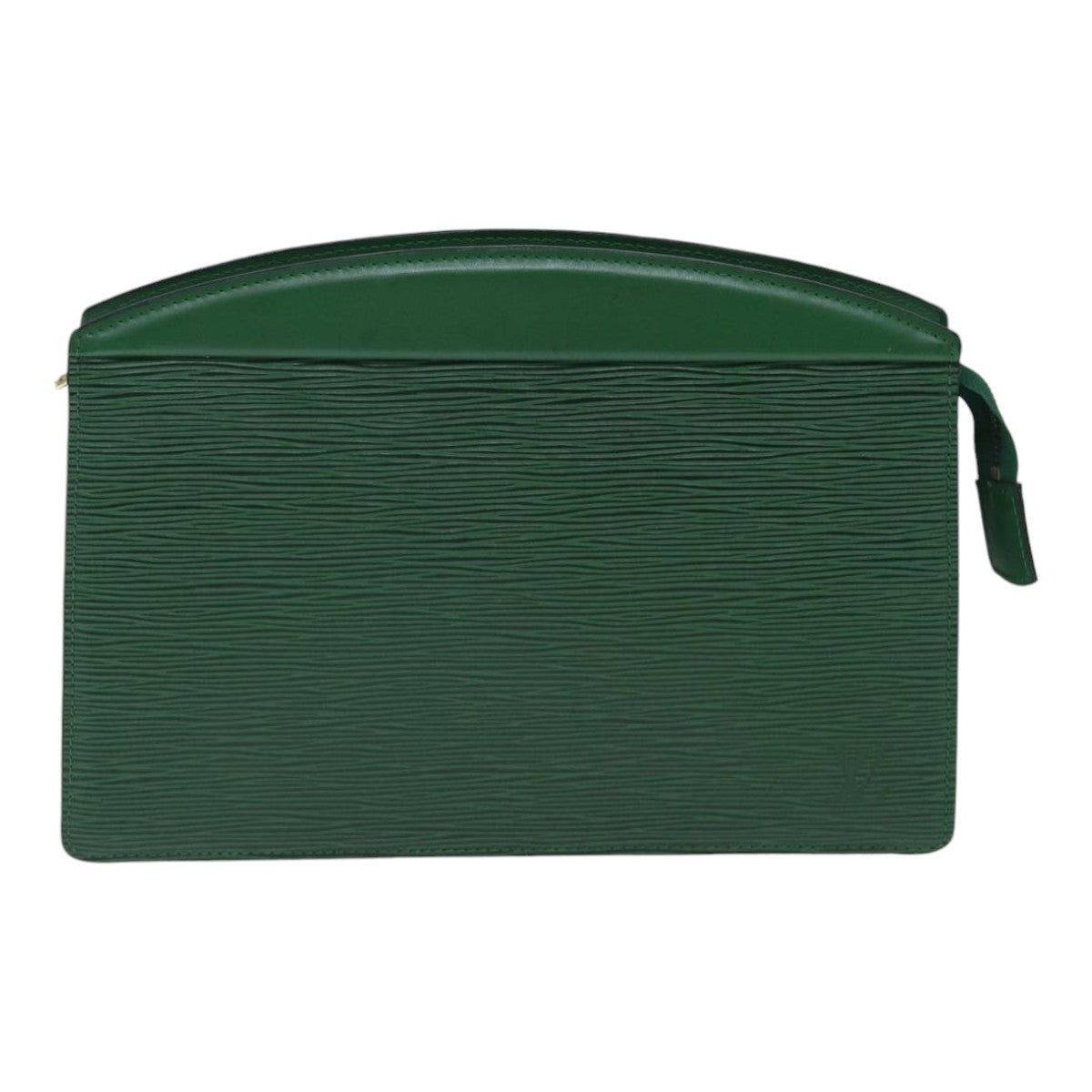 LOUIS VUITTON Epi Trousse Crete Pouch Green M48404 LV 89183