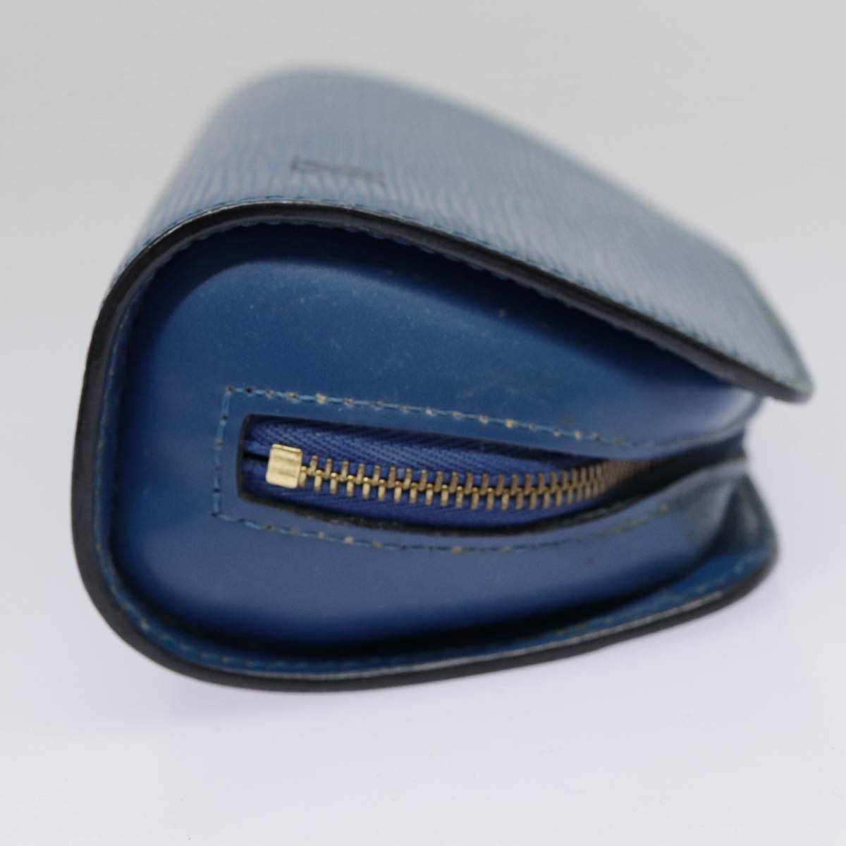 LOUIS VUITTON Epi Dauphine PM Pouch Blue M48445 LV 89185