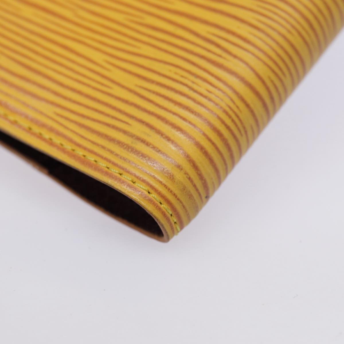 LOUIS VUITTON Epi Agenda PM Day Planner Cover Yellow R20059 LV 89186