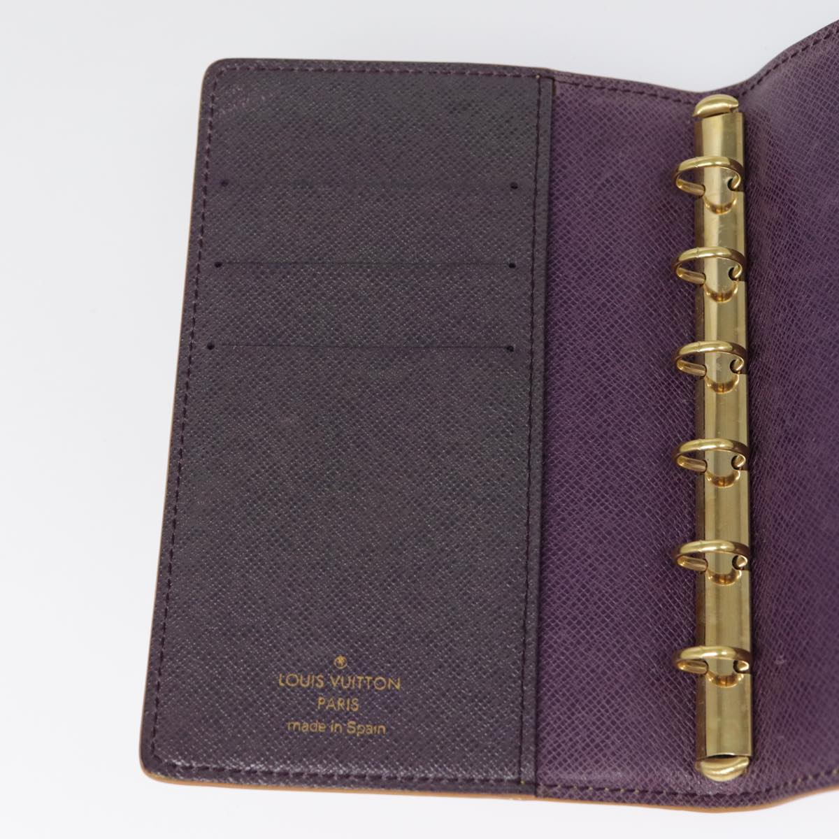 LOUIS VUITTON Epi Agenda PM Day Planner Cover Yellow R20059 LV 89186