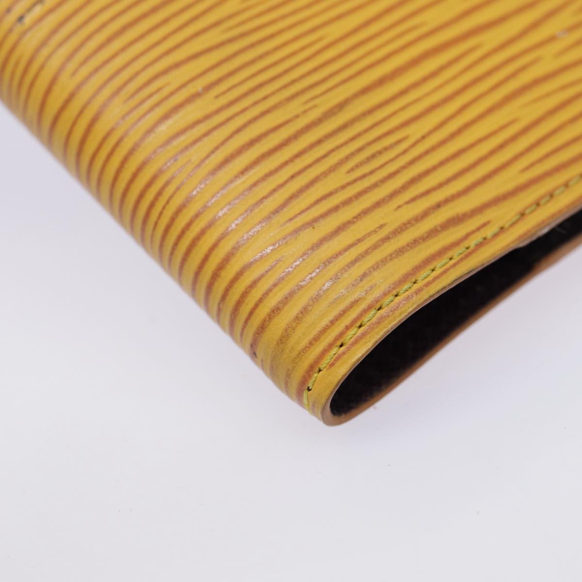 LOUIS VUITTON Epi Agenda PM Day Planner Cover Yellow R20059 LV 89186