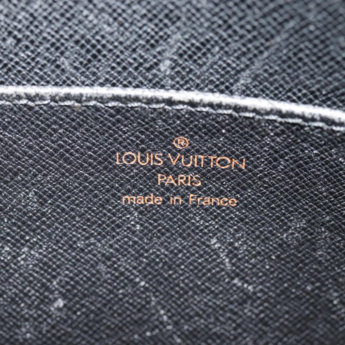 LOUIS VUITTON Epi Pochette Homme Clutch Bag Black Noir M52522 LV 89187