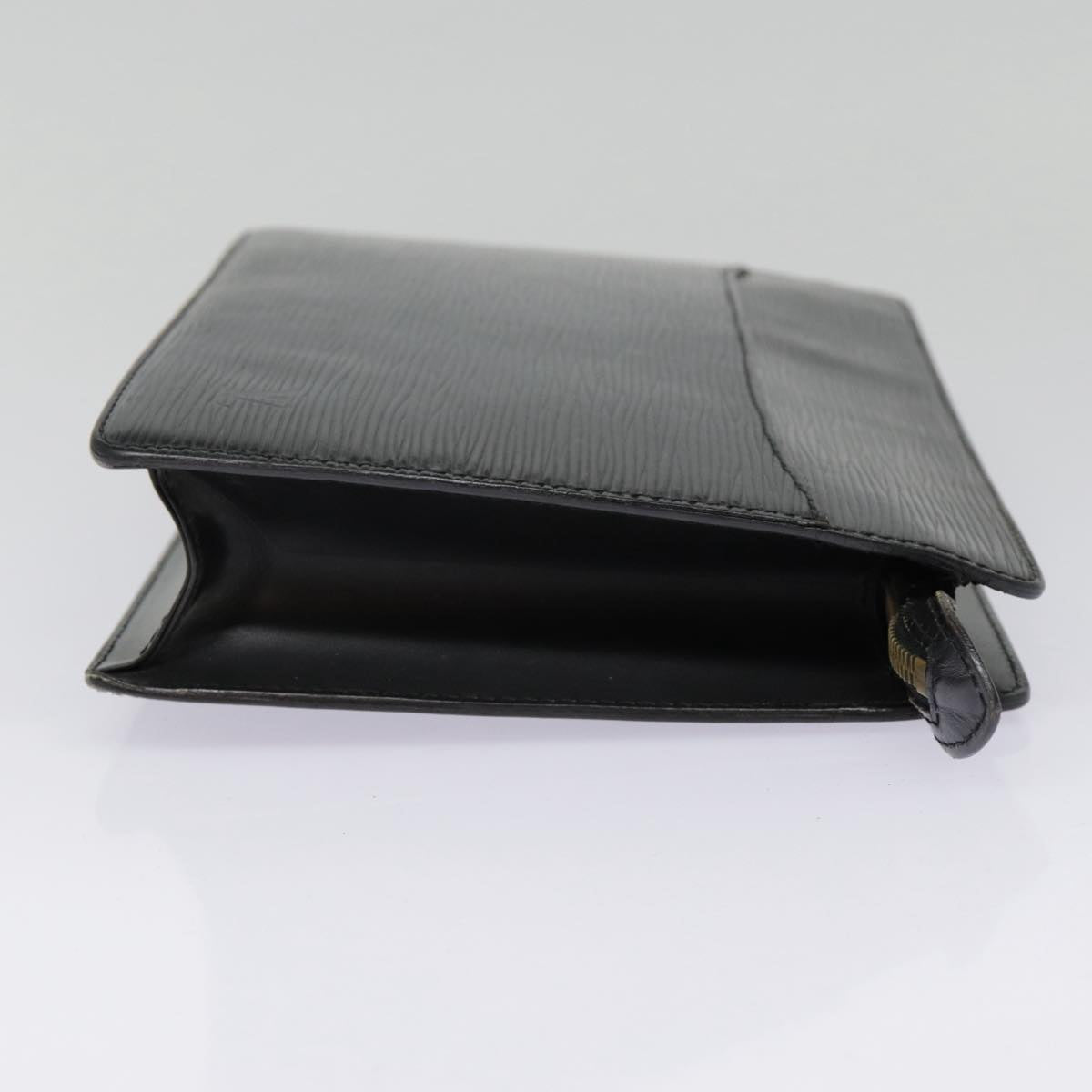 LOUIS VUITTON Epi Pochette Homme Clutch Bag Black Noir M52522 LV 89187