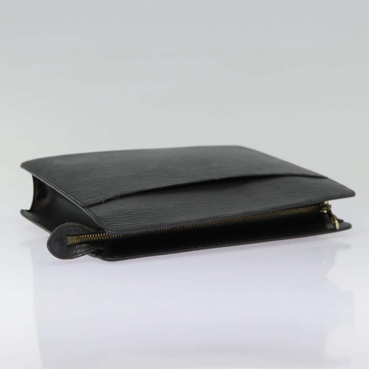LOUIS VUITTON Epi Pochette Homme Clutch Bag Black Noir M52522 LV 89187