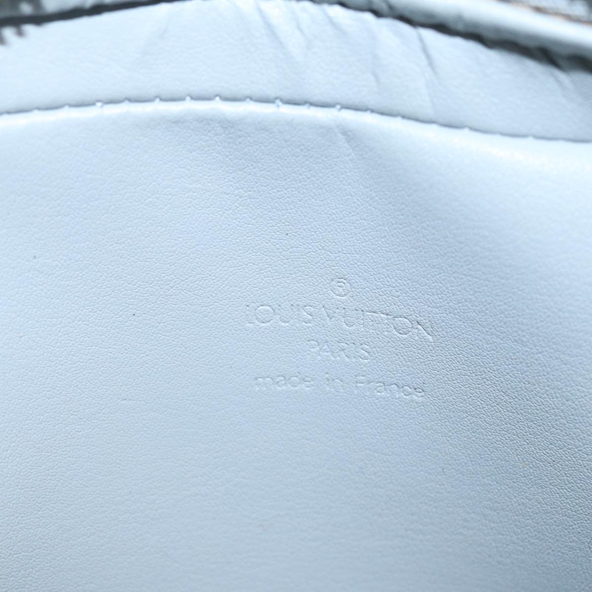 LOUIS VUITTON Monogram Vernis Fulton Waist bag Gris M91041 LV 89189