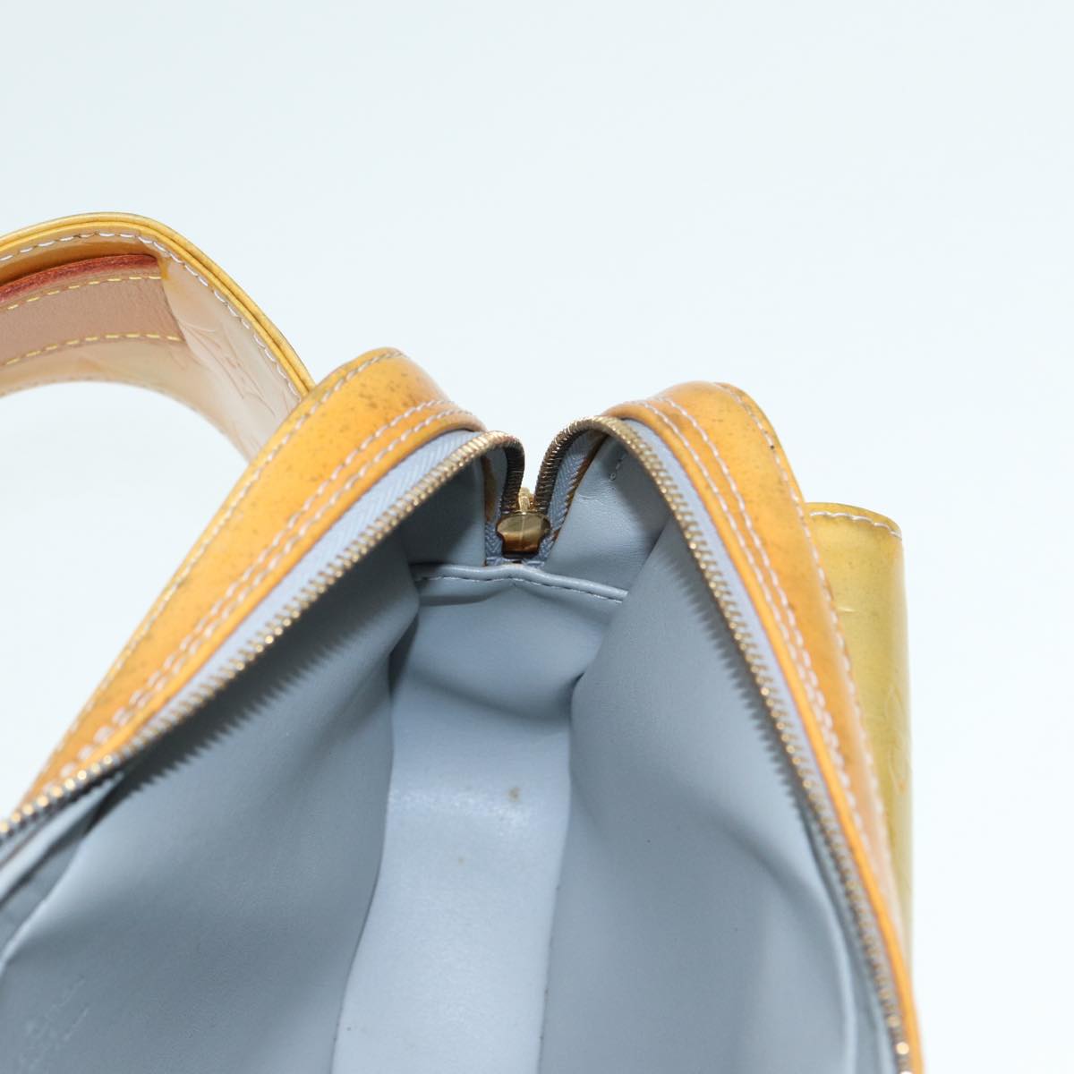 LOUIS VUITTON Monogram Vernis Fulton Waist bag Gris M91041 LV 89189