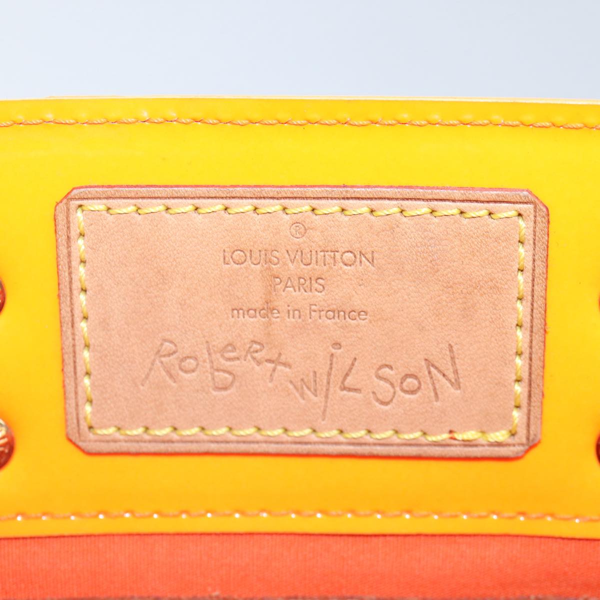 LOUIS VUITTON Monogram Vernis Fluo Reade PM Hand Bag Red M91903 LV 89191