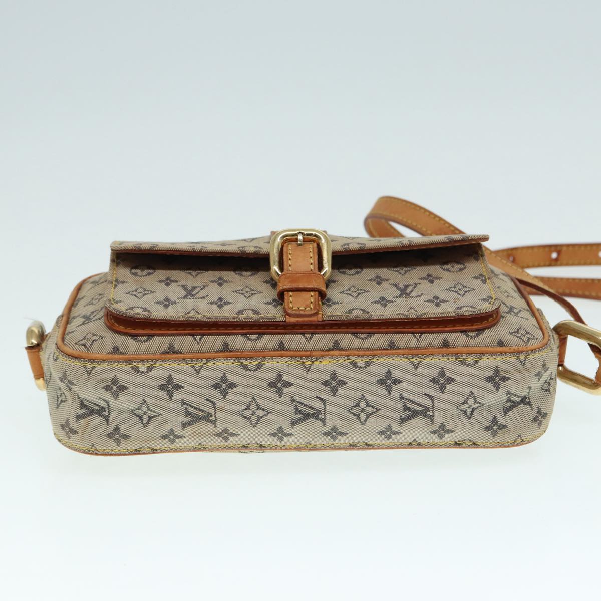LOUIS VUITTON Monogram Mini Juliet MM Shoulder Bag Blue M92004 LV 89193