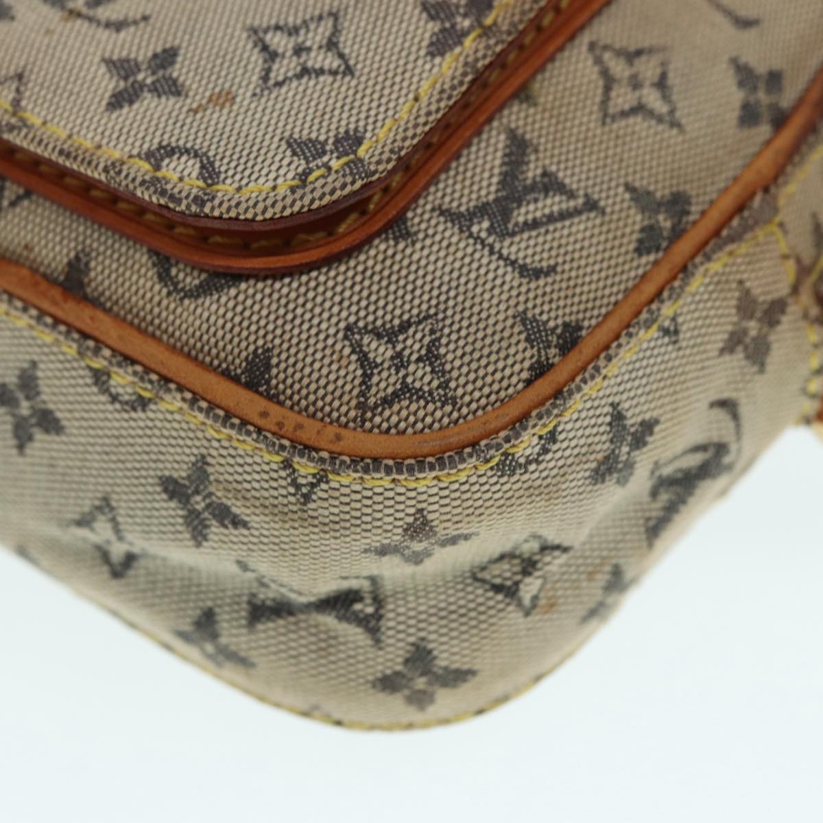 LOUIS VUITTON Monogram Mini Juliet MM Shoulder Bag Blue M92004 LV 89193