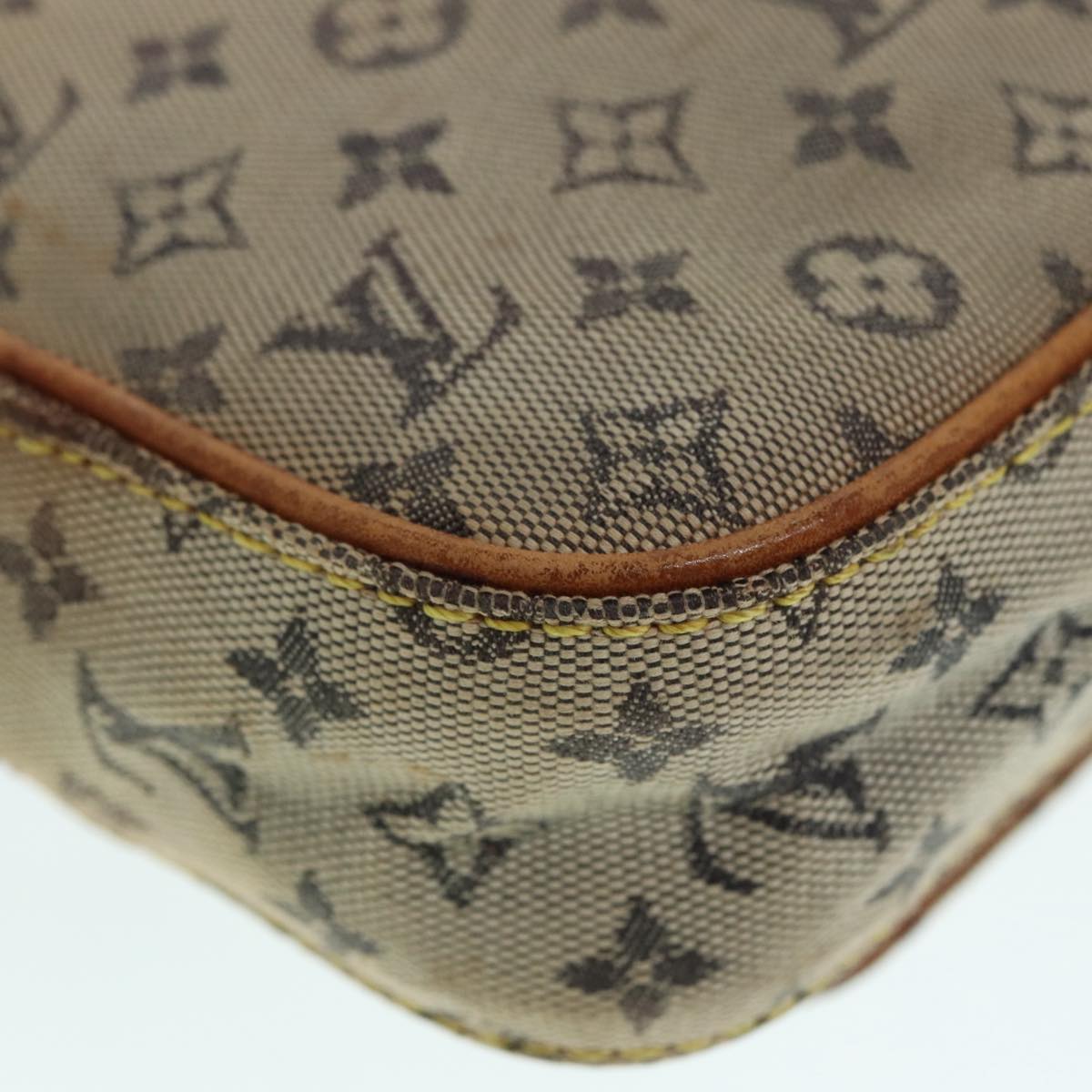 LOUIS VUITTON Monogram Mini Juliet MM Shoulder Bag Blue M92004 LV 89193