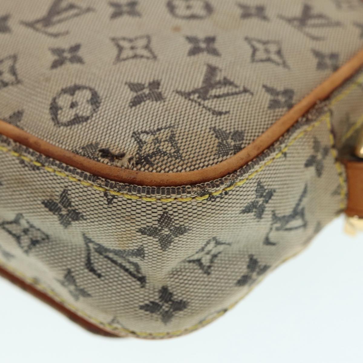 LOUIS VUITTON Monogram Mini Juliet MM Shoulder Bag Blue M92004 LV 89193