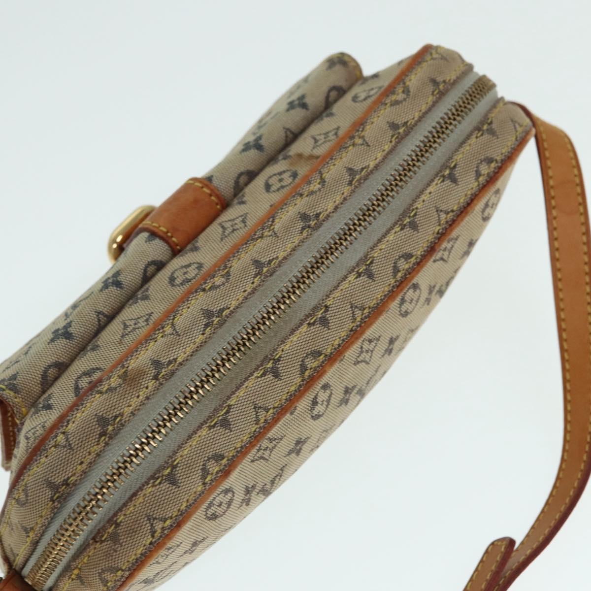 LOUIS VUITTON Monogram Mini Juliet MM Shoulder Bag Blue M92004 LV 89193