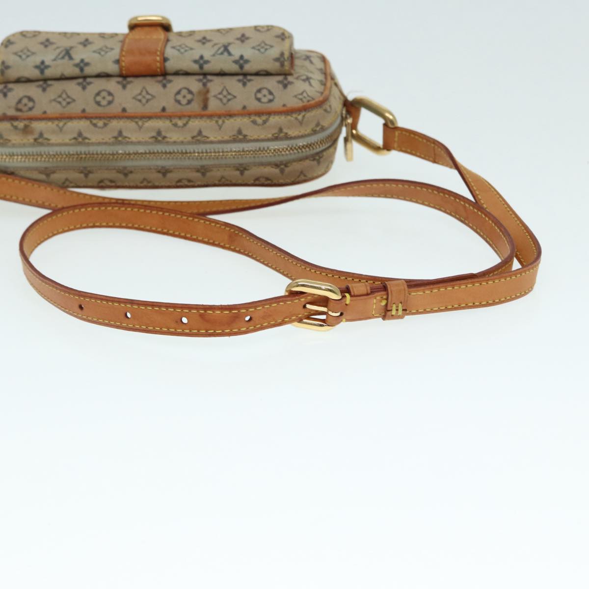 LOUIS VUITTON Monogram Mini Juliet MM Shoulder Bag Blue M92004 LV 89193