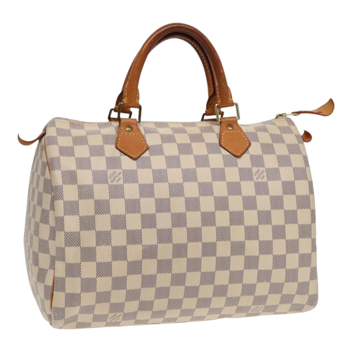 LOUIS VUITTON Damier Azur Speedy 30 Hand Bag N41533 LV 89200