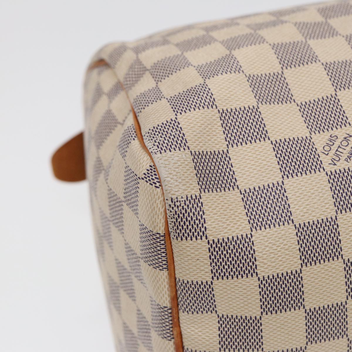 LOUIS VUITTON Damier Azur Speedy 30 Hand Bag N41533 LV 89200