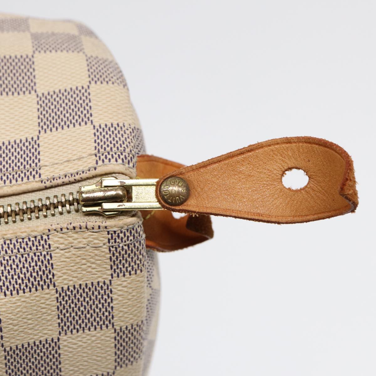 LOUIS VUITTON Damier Azur Speedy 30 Hand Bag N41533 LV 89200