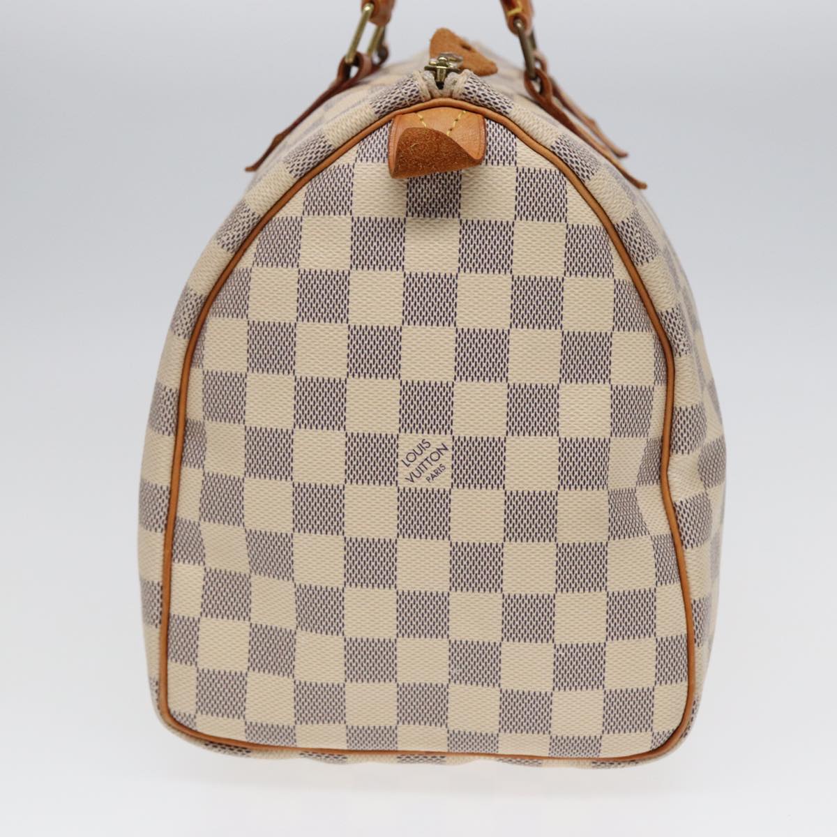 LOUIS VUITTON Damier Azur Speedy 30 Hand Bag N41533 LV 89200
