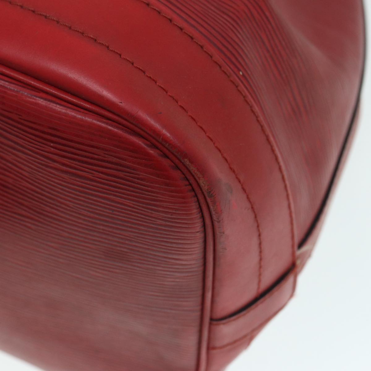 LOUIS VUITTON Epi Noe Shoulder Bag Red M44007 LV 89203