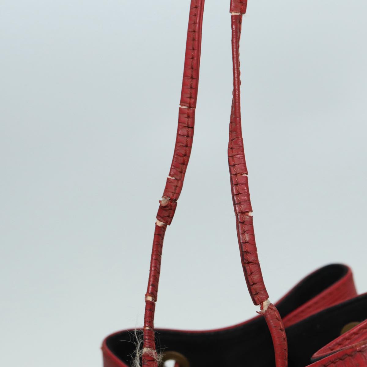 LOUIS VUITTON Epi Noe Shoulder Bag Red M44007 LV 89203