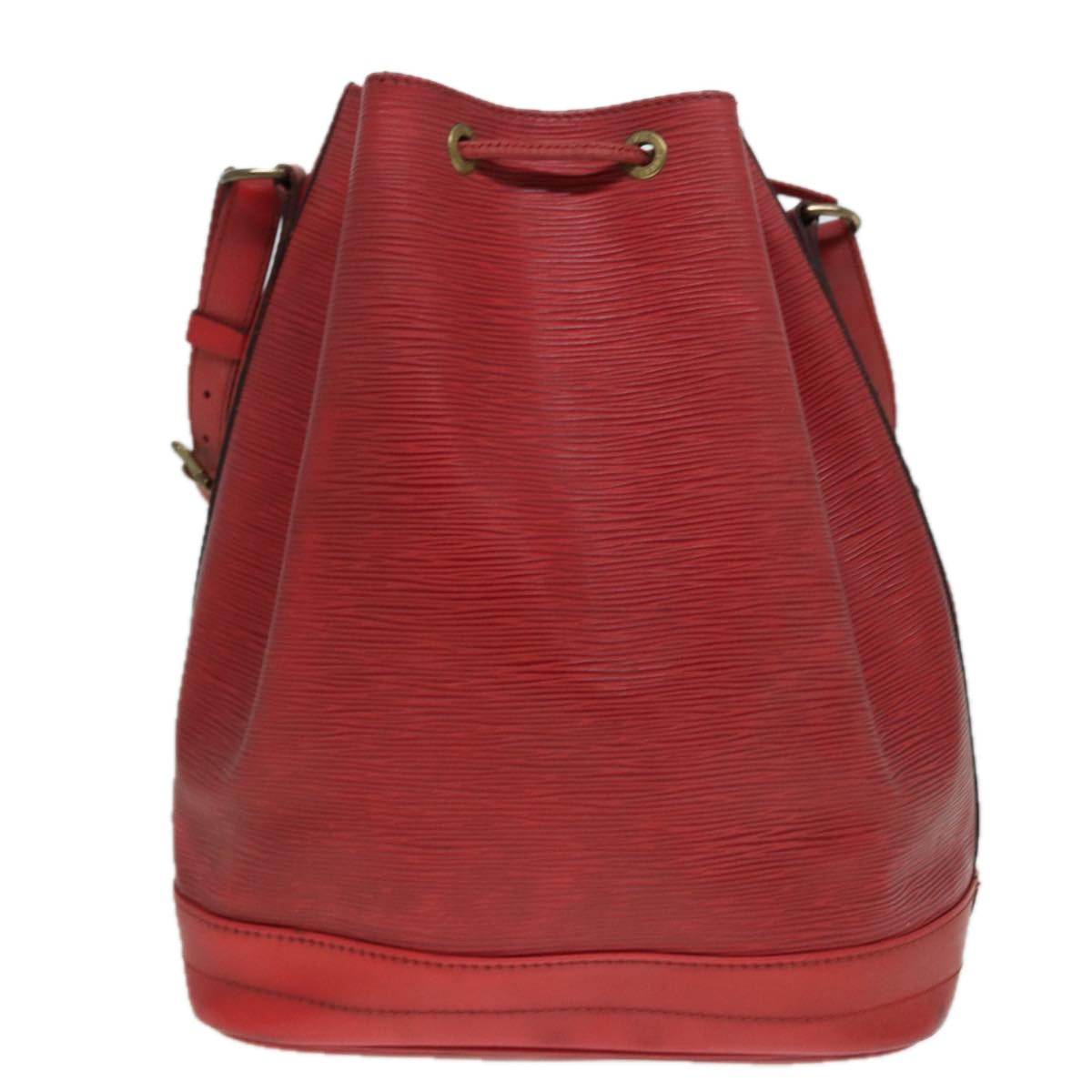 LOUIS VUITTON Epi Noe Shoulder Bag Red M44007 LV 89203