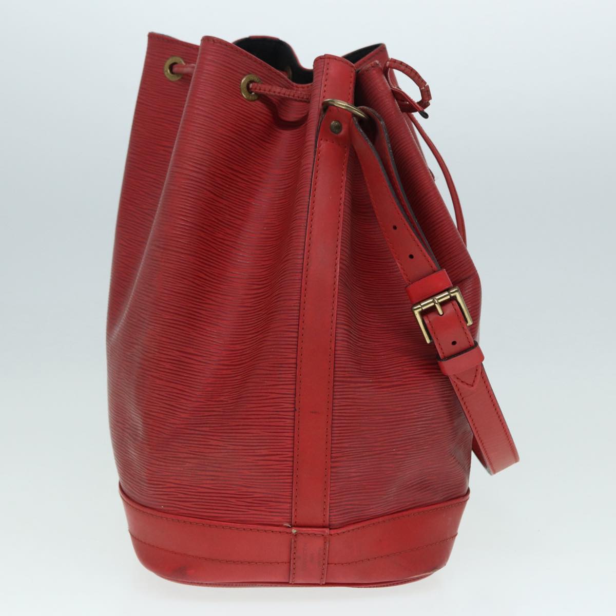 LOUIS VUITTON Epi Noe Shoulder Bag Red M44007 LV 89203