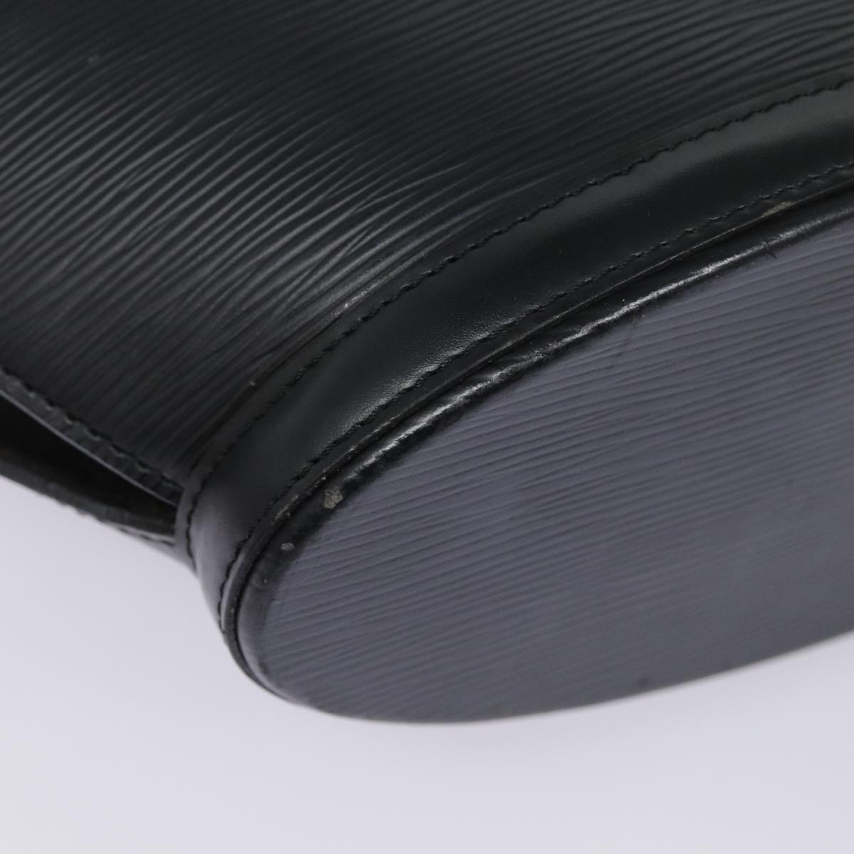LOUIS VUITTON Epi Saint Jacques Hand Bag Black M52272 LV 89204