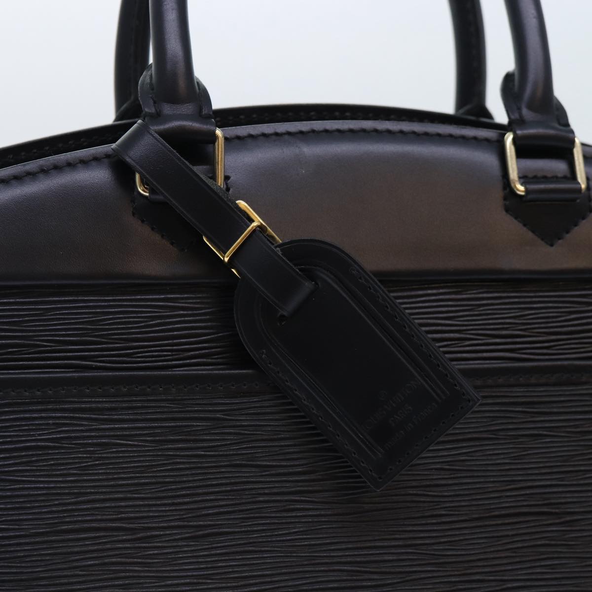 LOUIS VUITTON Epi Riviera Hand Bag Noir Black M48182 LV 89205