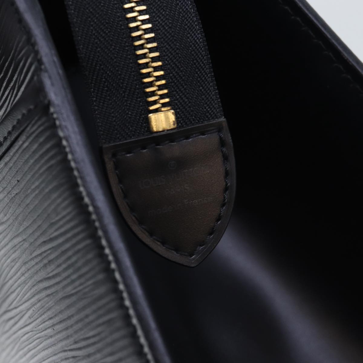 LOUIS VUITTON Epi Riviera Hand Bag Noir Black M48182 LV 89205