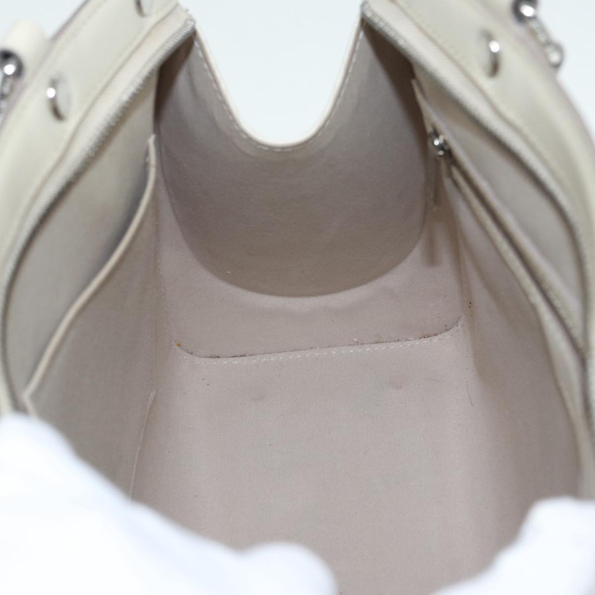 LOUIS VUITTON Epi Blair MM Hand Bag 2way White Yvoire M40330 LV 89206