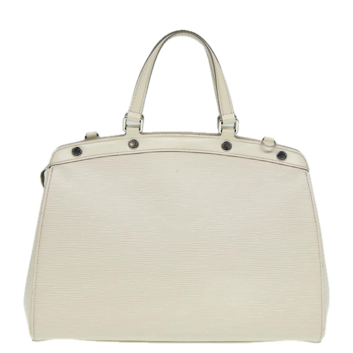 LOUIS VUITTON Epi Blair MM Hand Bag 2way White Yvoire M40330 LV 89206
