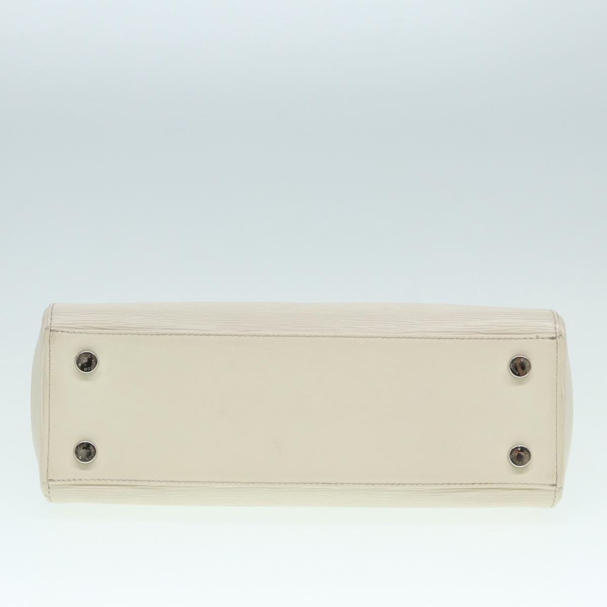 LOUIS VUITTON Epi Blair MM Hand Bag 2way White Yvoire M40330 LV 89206