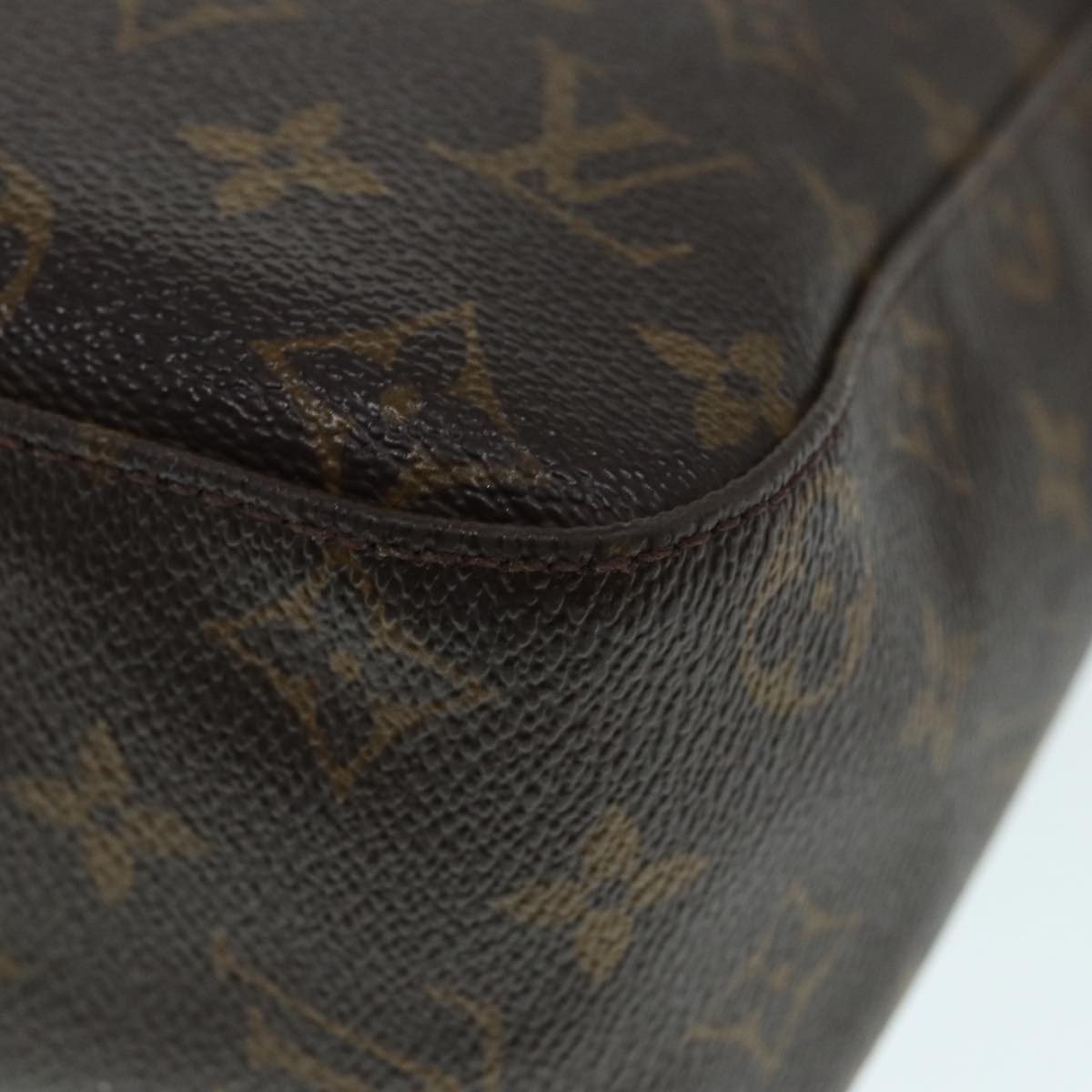 LOUIS VUITTON Monogram Looping GM Shoulder Bag M51145 LV 89209