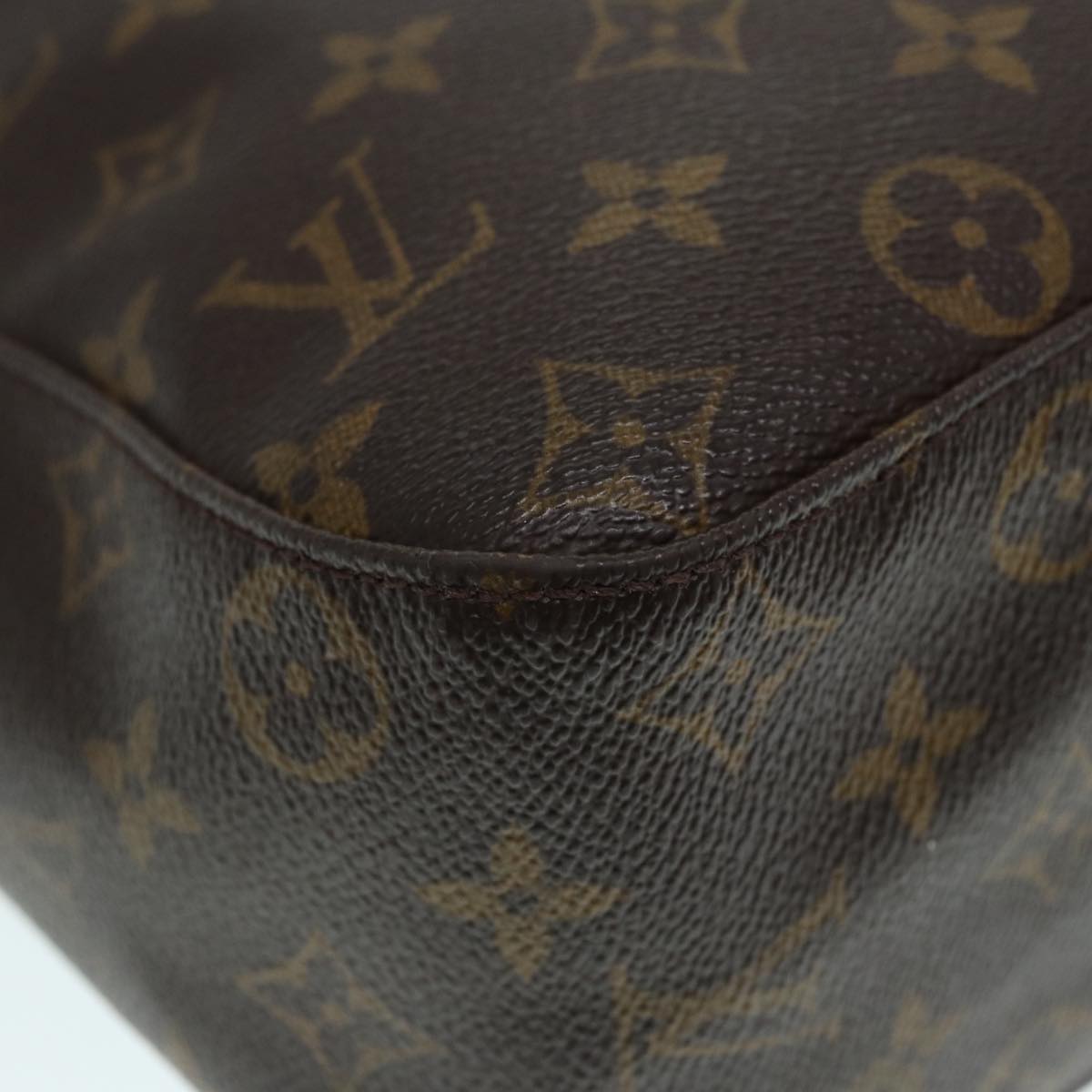 LOUIS VUITTON Monogram Looping GM Shoulder Bag M51145 LV 89209