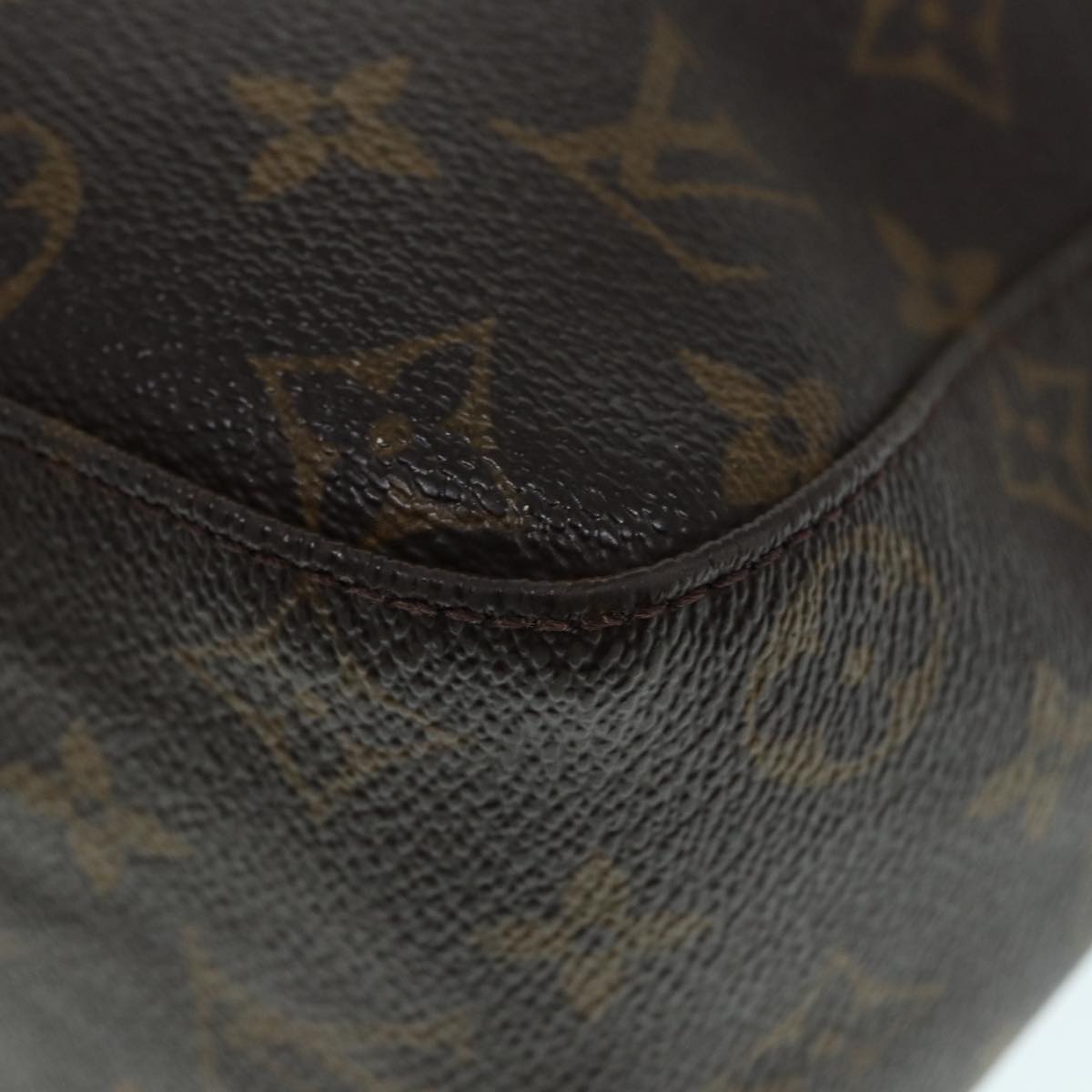 LOUIS VUITTON Monogram Looping GM Shoulder Bag M51145 LV 89209