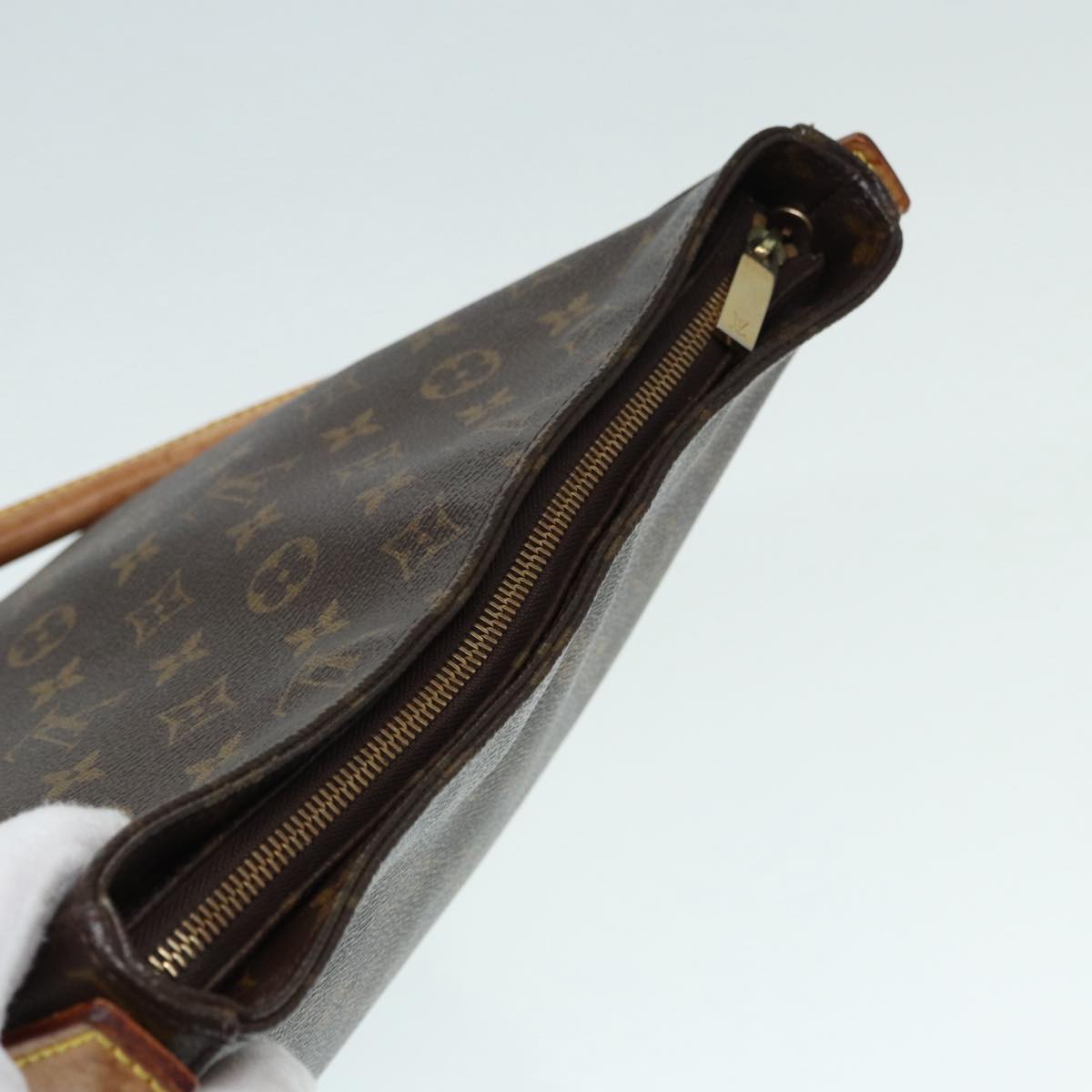 LOUIS VUITTON Monogram Looping GM Shoulder Bag M51145 LV 89209