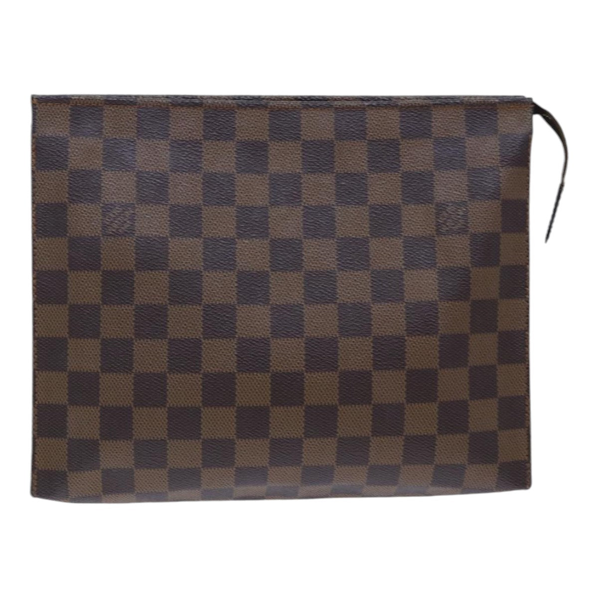 LOUIS VUITTON Damier Ebene Poche Toilette 26 Pouch N47543 LV 89211
