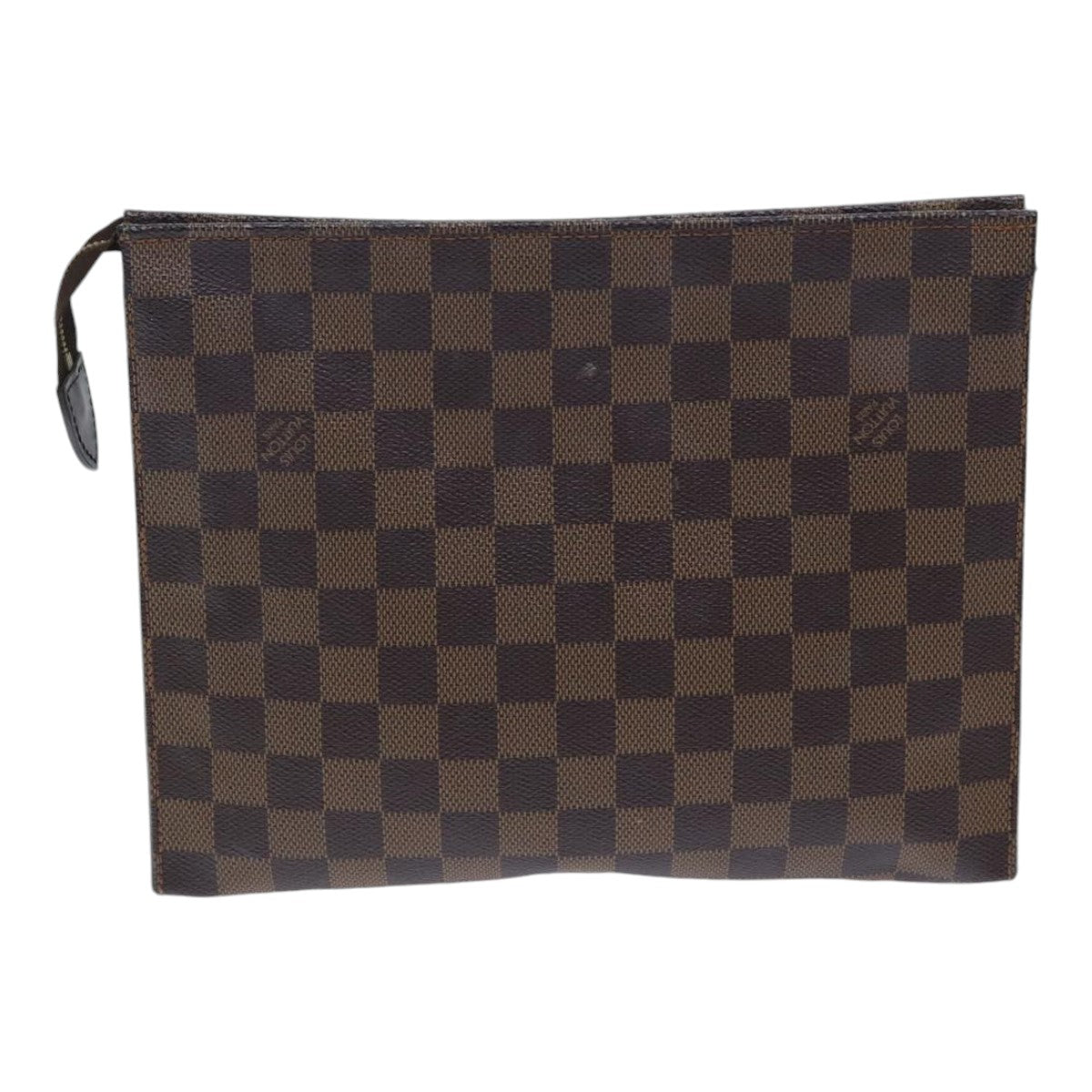 LOUIS VUITTON Damier Ebene Poche Toilette 26 Pouch N47543 LV 89211