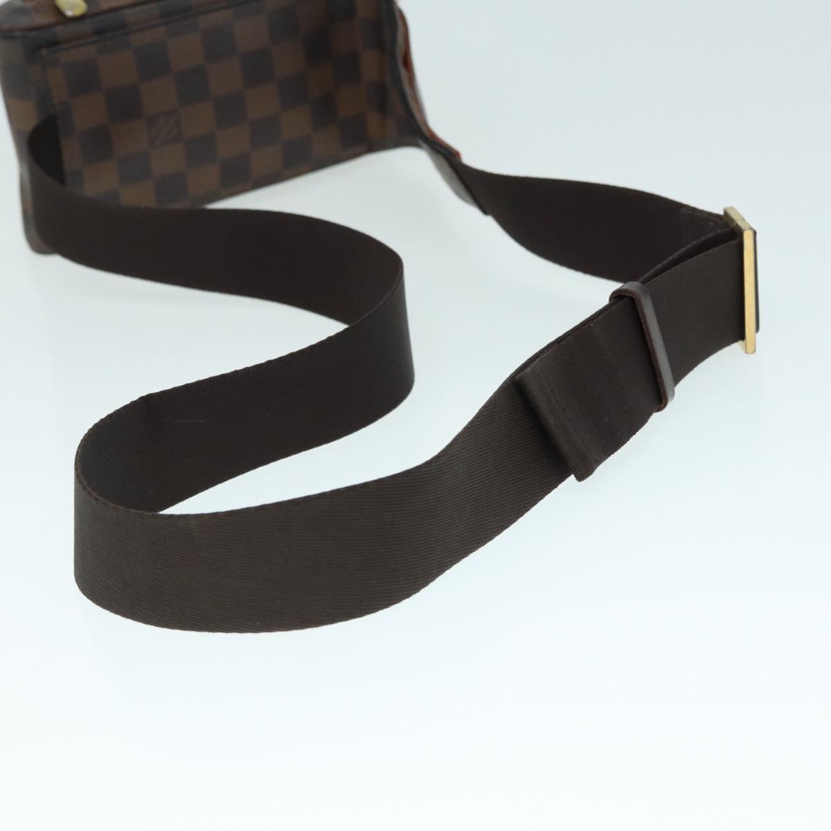 LOUIS VUITTON Damier Ebene Geronimos Shoulder Bag N51994 LV 89212