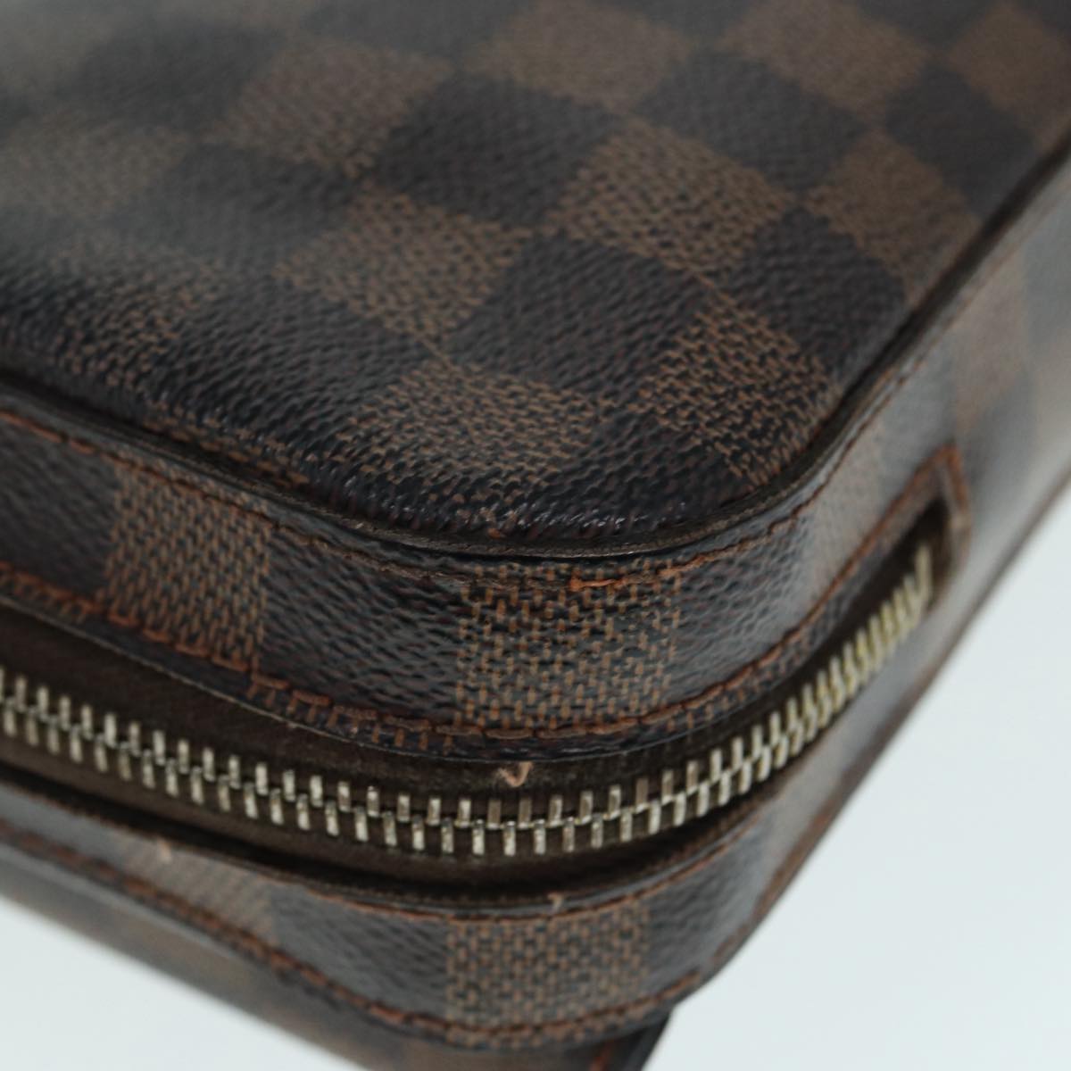 LOUIS VUITTON Damier Ebene Geronimos Shoulder Bag N51994 LV 89212