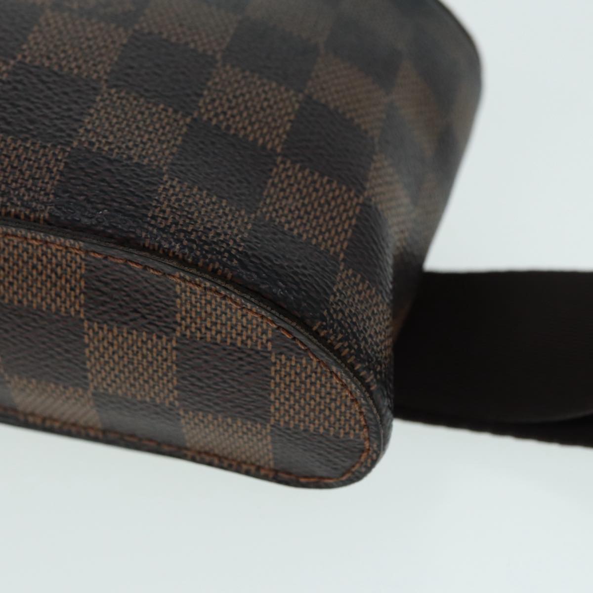 LOUIS VUITTON Damier Ebene Geronimos Shoulder Bag N51994 LV 89212