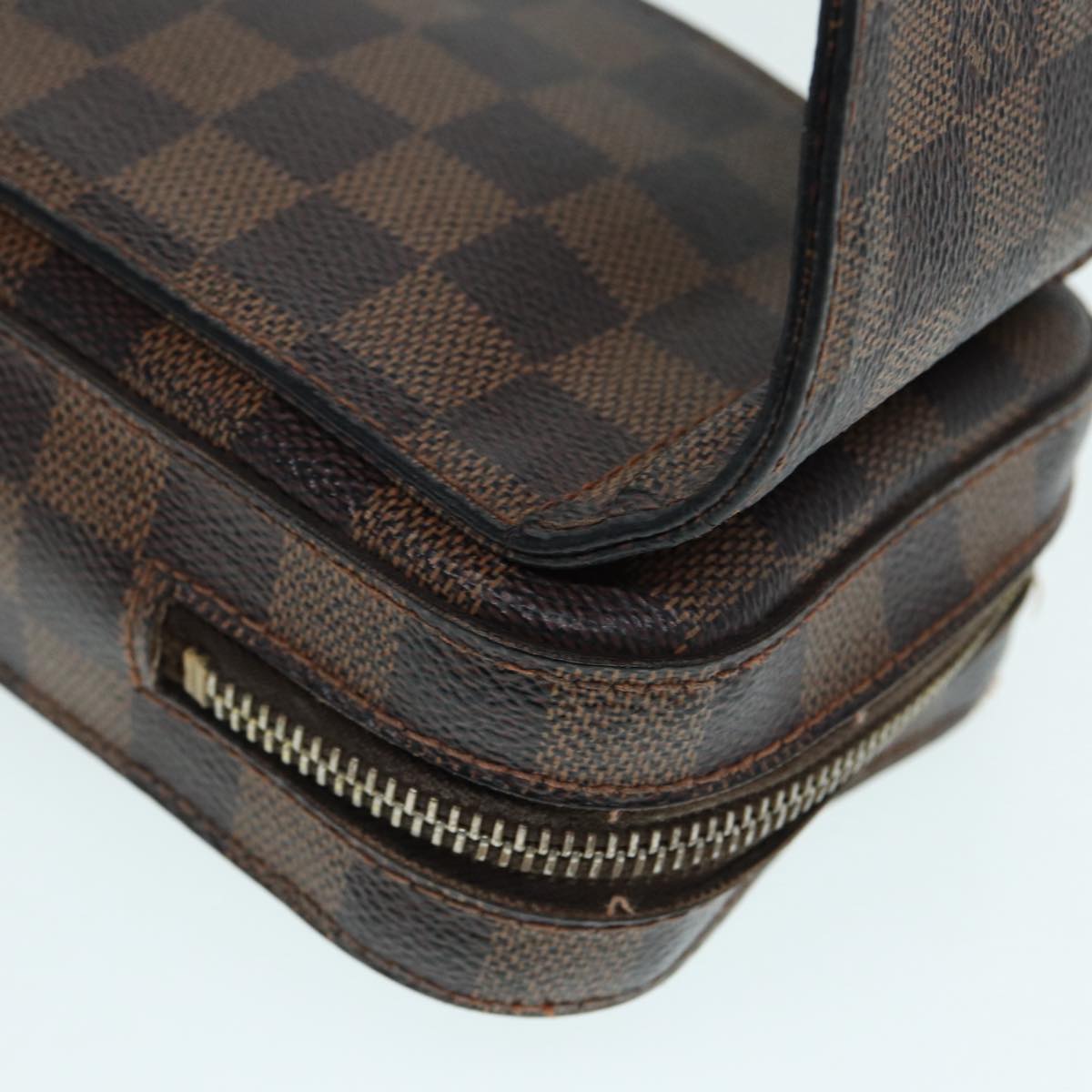 LOUIS VUITTON Damier Ebene Geronimos Shoulder Bag N51994 LV 89212