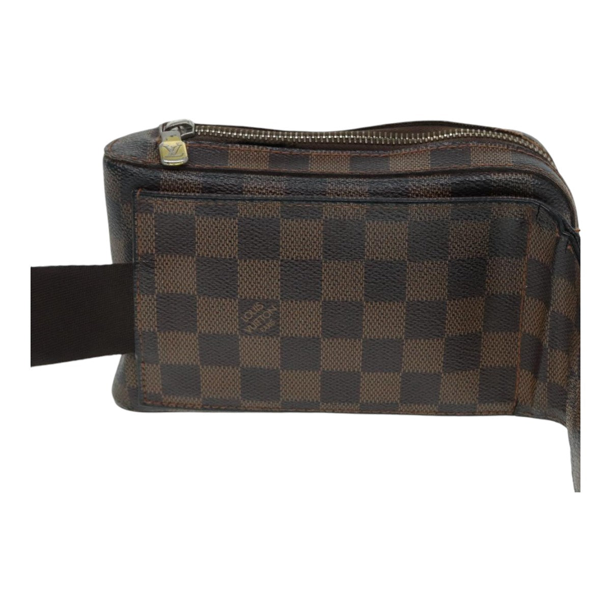 LOUIS VUITTON Damier Ebene Geronimos Shoulder Bag N51994 LV 89212