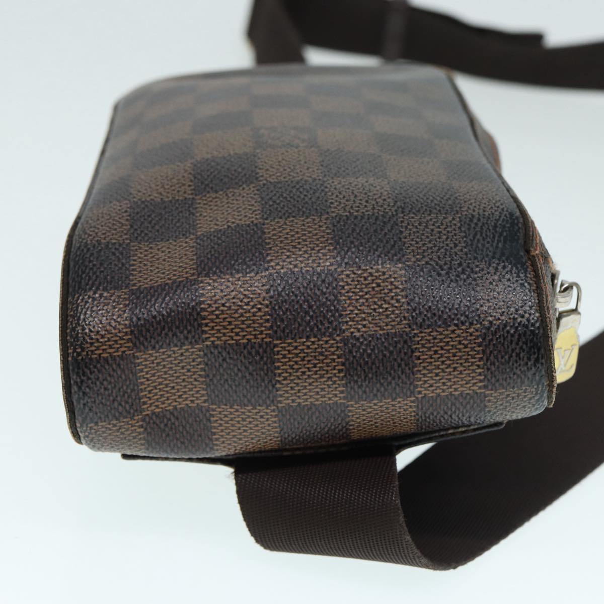 LOUIS VUITTON Damier Ebene Geronimos Shoulder Bag N51994 LV 89212