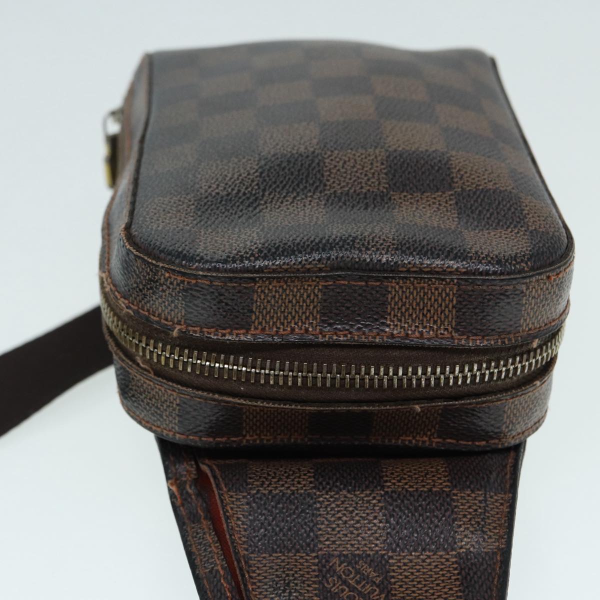 LOUIS VUITTON Damier Ebene Geronimos Shoulder Bag N51994 LV 89212