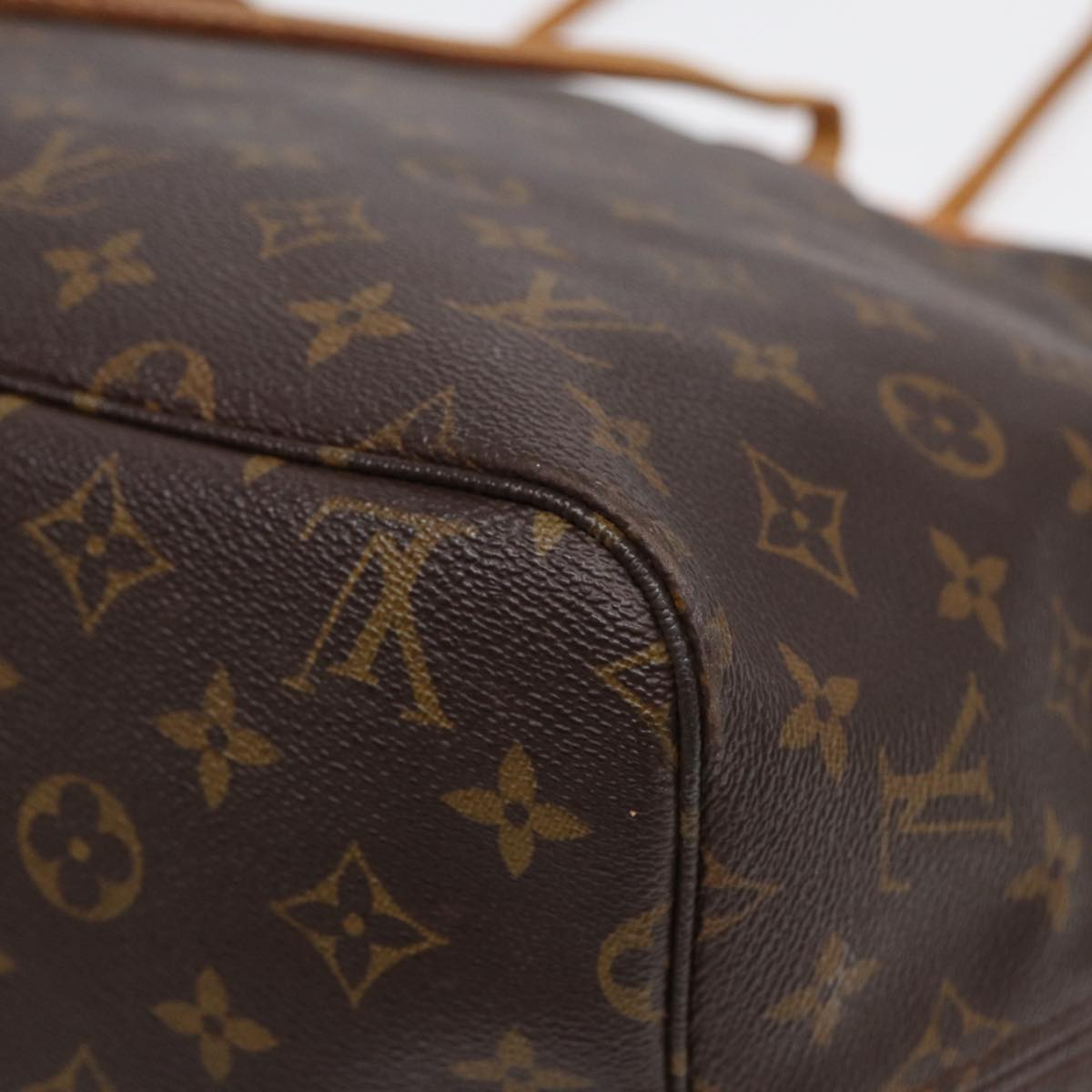 LOUIS VUITTON Monogram Neverfull GM Tote Bag M40157 LV 89214