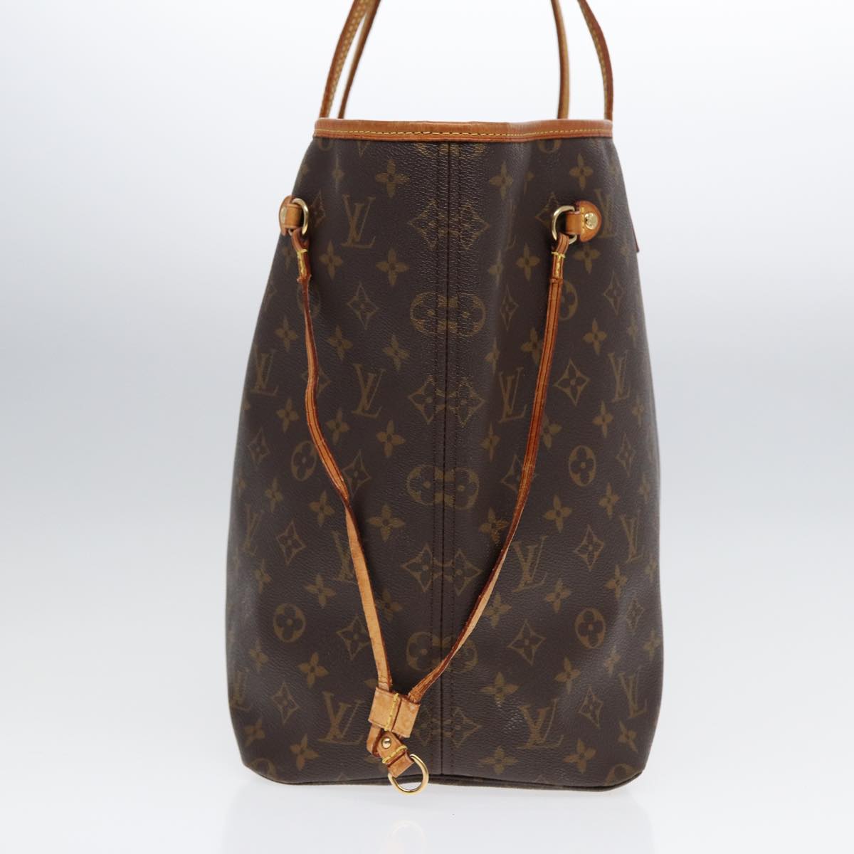 LOUIS VUITTON Monogram Neverfull GM Tote Bag M40157 LV 89214