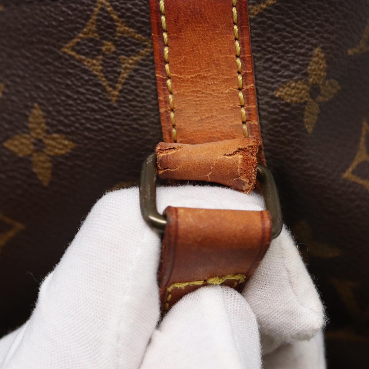 LOUIS VUITTON Monogram Sac Shopping GM Tote Bag M51110 LV 89215